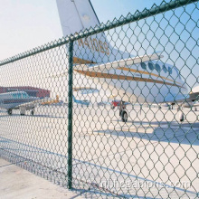 PVC Diamond Wire Mesh Fence voor spoorweg/snelweg